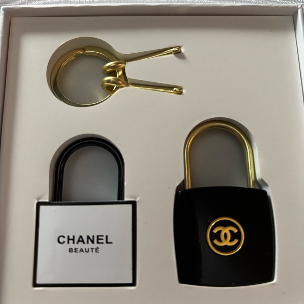 Chanel Lock and Key Set